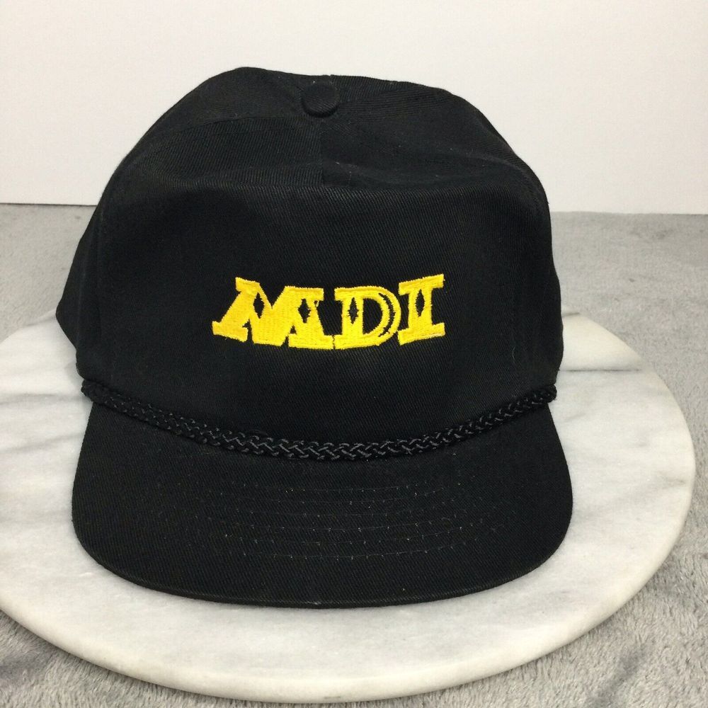 vintage Snapback Rope‎ hat MDI Merchants Distributors Inc Hickory NC